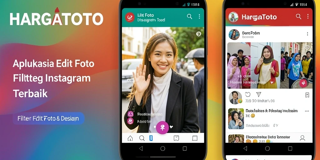 Screenshot antarmuka HARGATOTO dengan berbagai pilihan filter menarik.